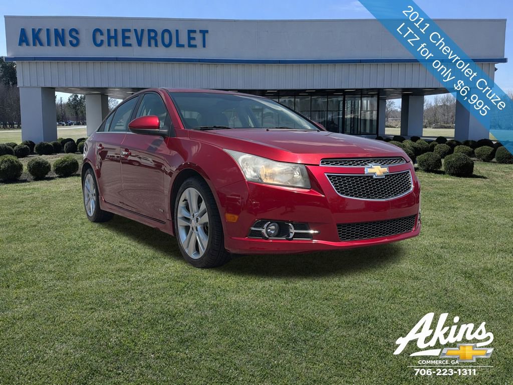 Used 2011 Chevrolet Cruze LTZ w/ RS Package FWD image 3