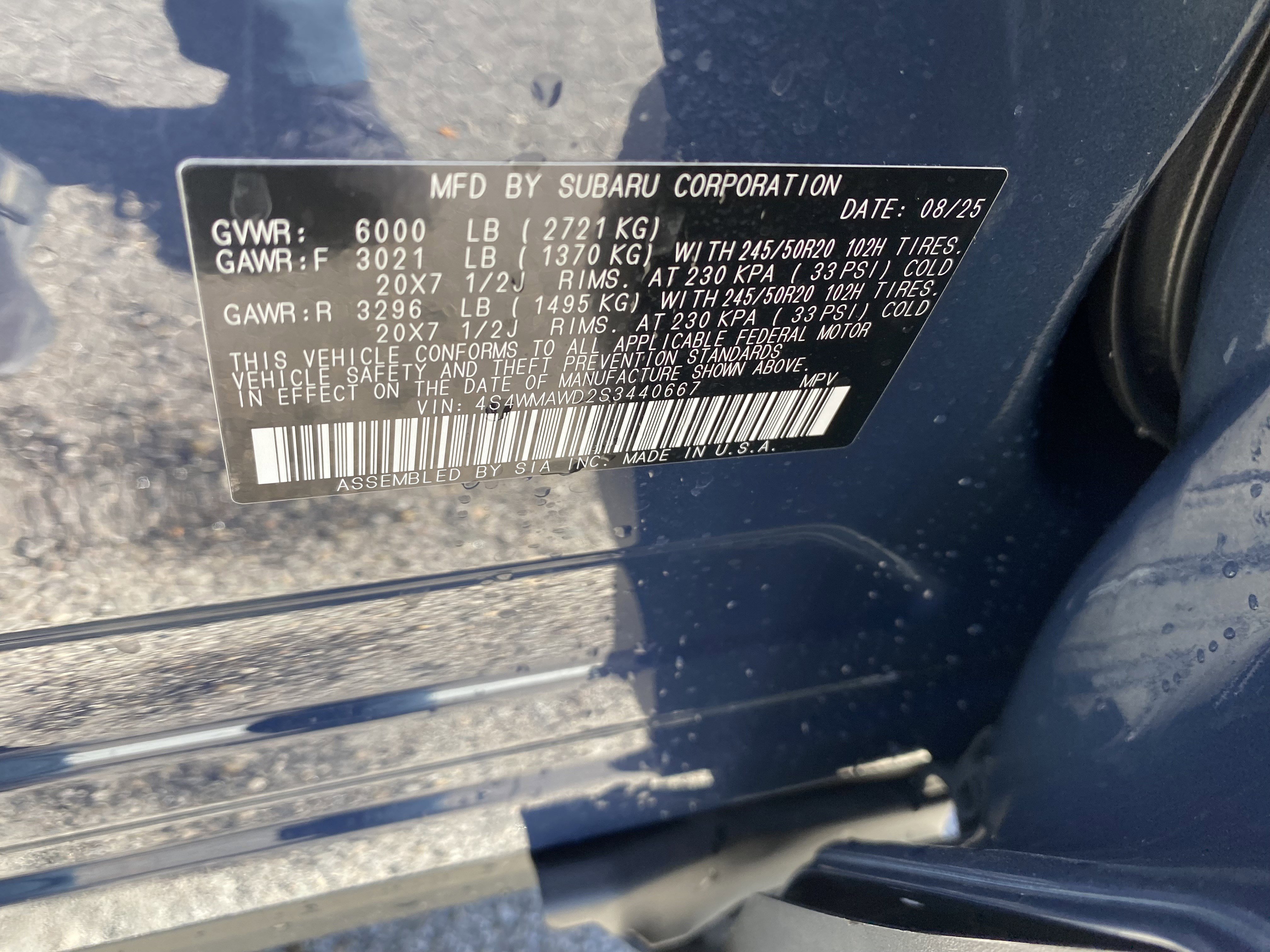 New 2025 Subaru Ascent Bronze Edition image 27