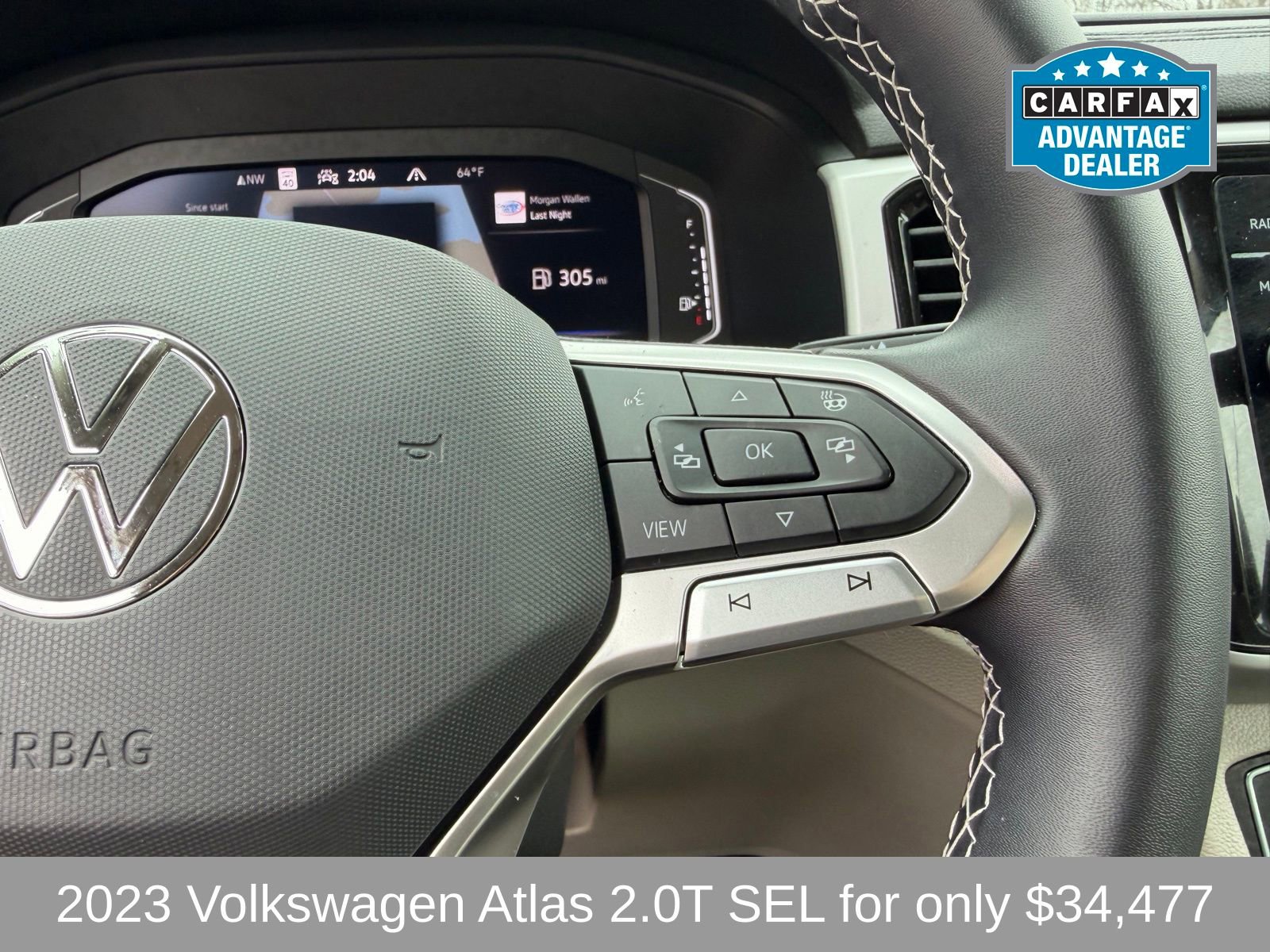 Used 2023 Volkswagen Atlas SEL image 12