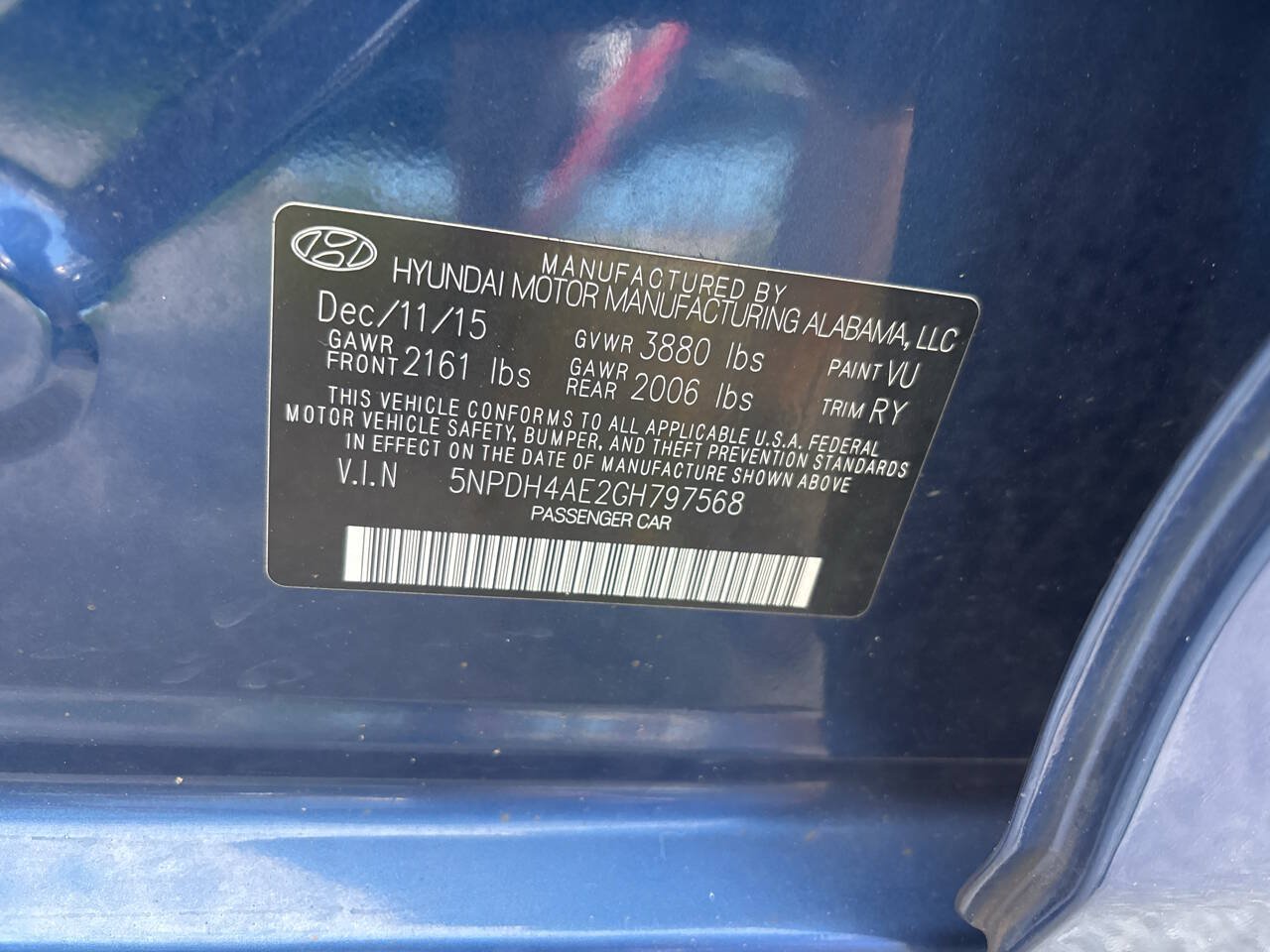 Used 2016 Hyundai Elantra Value Edition FWD image 21