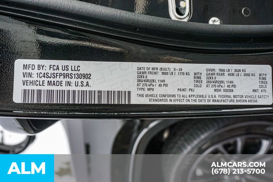 Used 2024 Jeep Grand Wagoneer L Series II w/ Quick Order Packagew 28T image 68