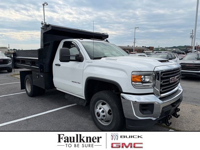 Used 2018 GMC Sierra 3500 4x4 Regular Cab w/ Snow Plow Prep Package image 1