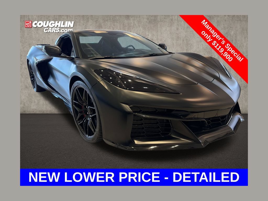 Used 2025 Chevrolet Corvette Z06 w/ Stealth Interior Trim Package