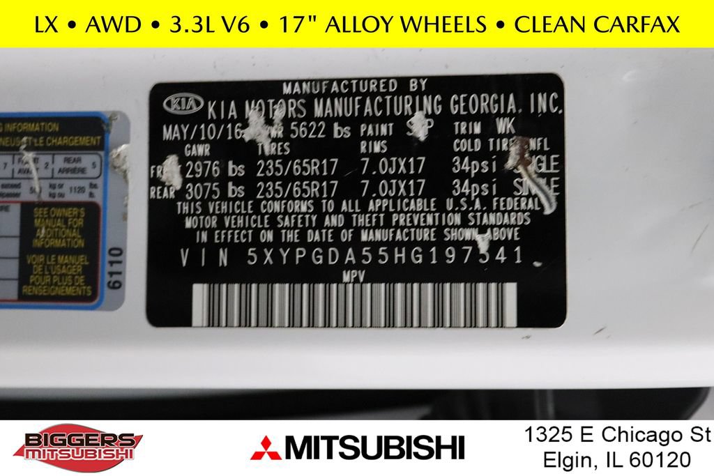 Used 2017 Kia Sorento AWD image 27