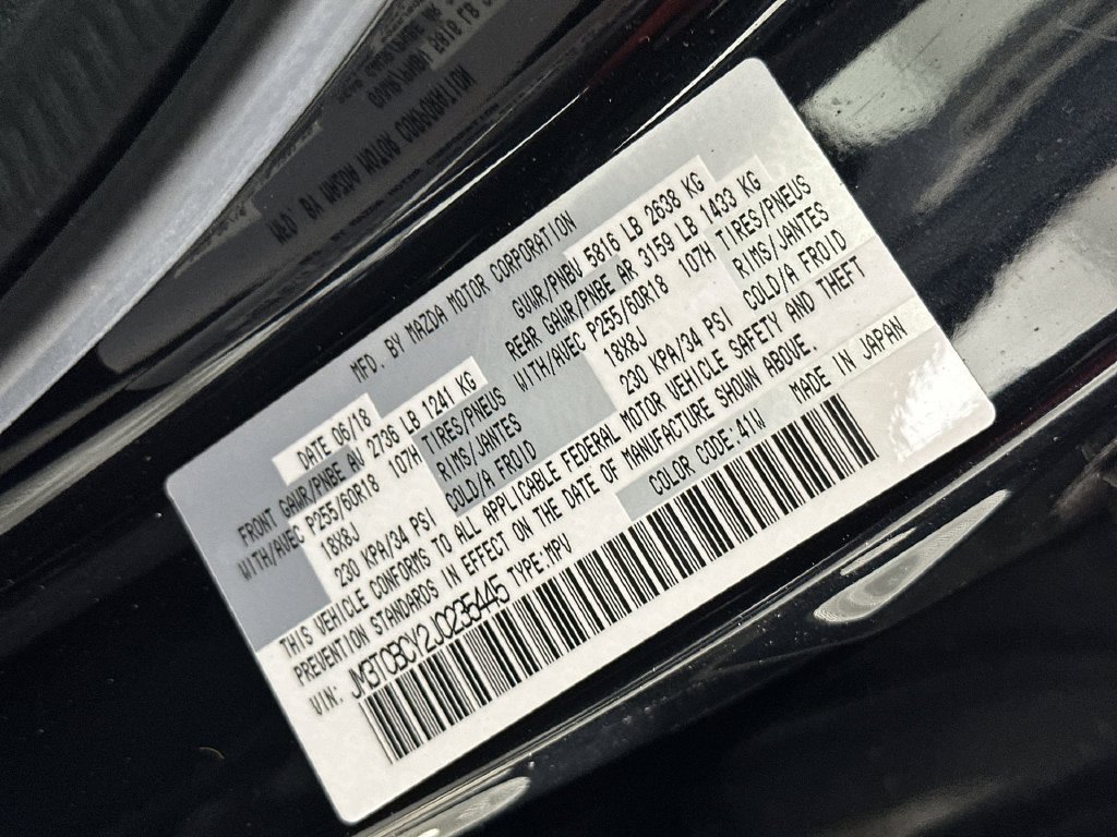 Used 2018 MAZDA CX-9 Touring w/ Touring Premium Package AWD/4WD image 37