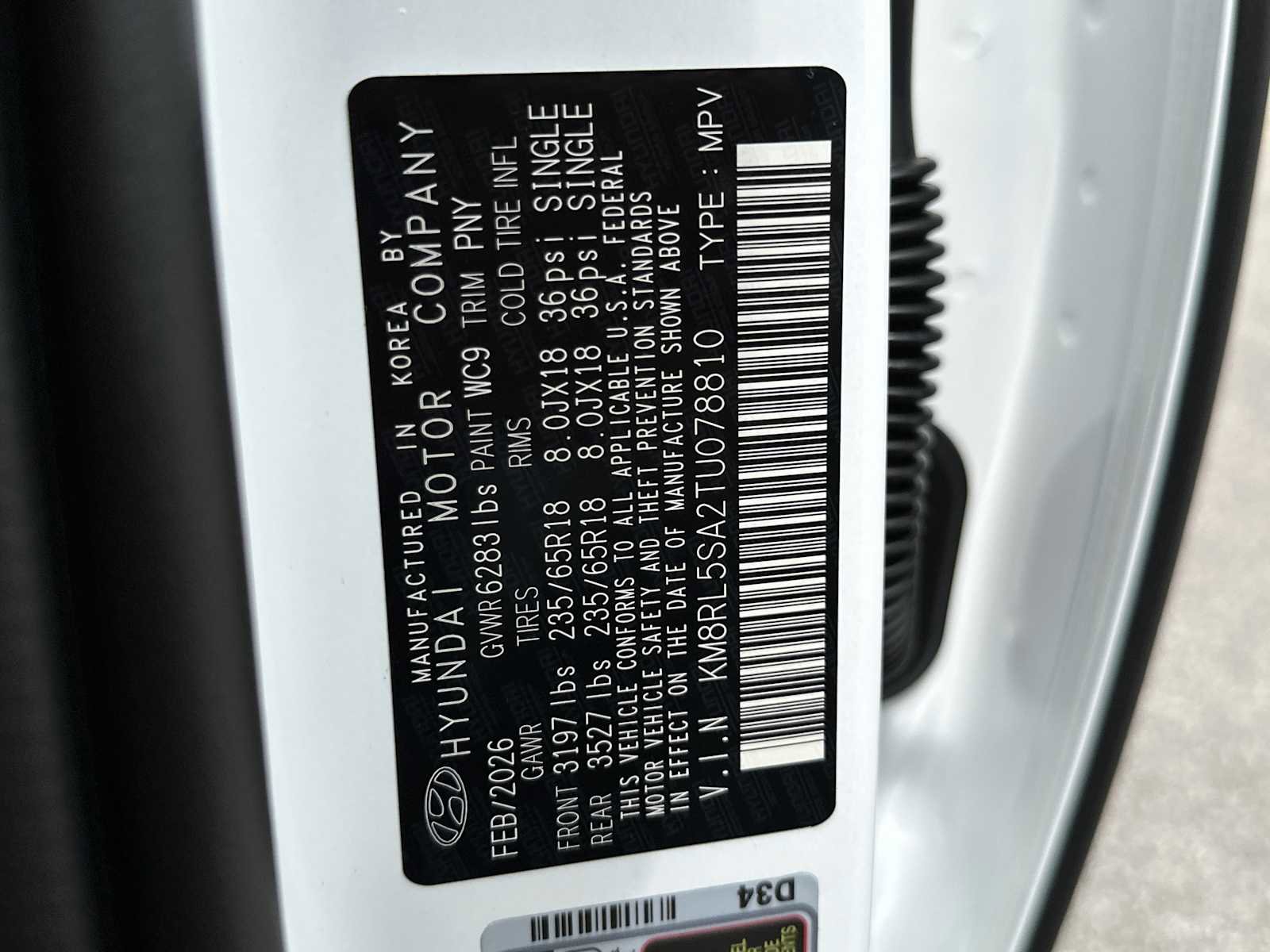 New 2026 Hyundai Palisade FWD Hybrid image 28