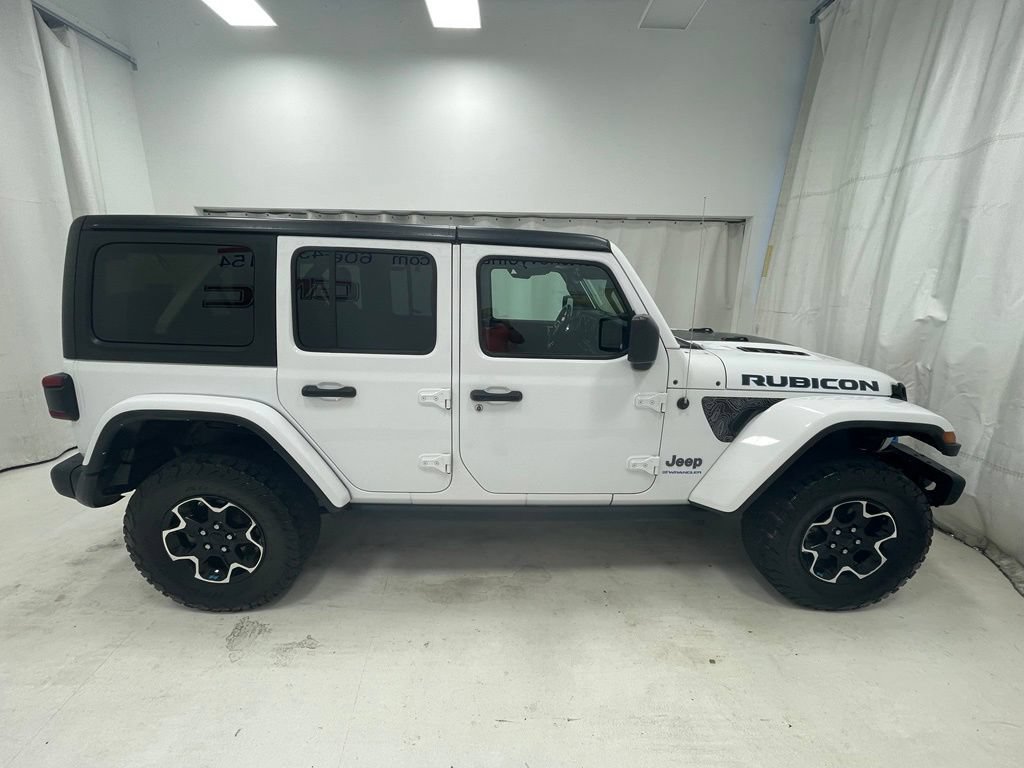 Used 2023 Jeep Wrangler Unlimited Rubicon 4xe w/ Steel Bumper Group AWD/4WD image 4