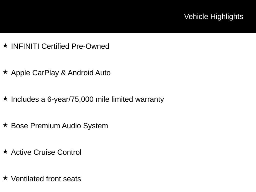 Certified 2025 INFINITI QX50 Sport AWD/4WD image 2