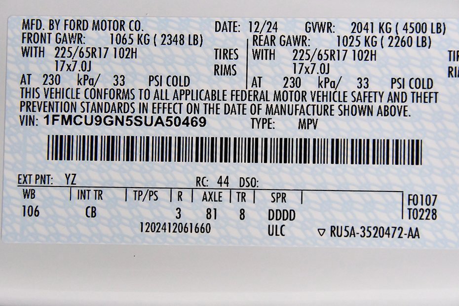 New 2025 Ford Escape Active w/ Cold Weather Package image 15