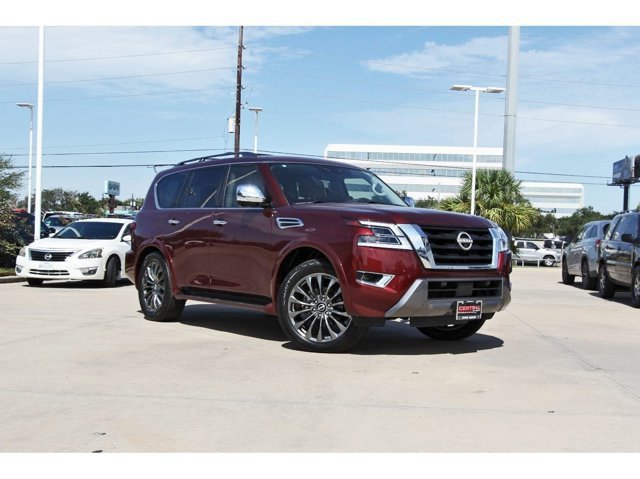 Used 2023 Nissan Armada Platinum w/ Captain's Chairs Package RWD image 1