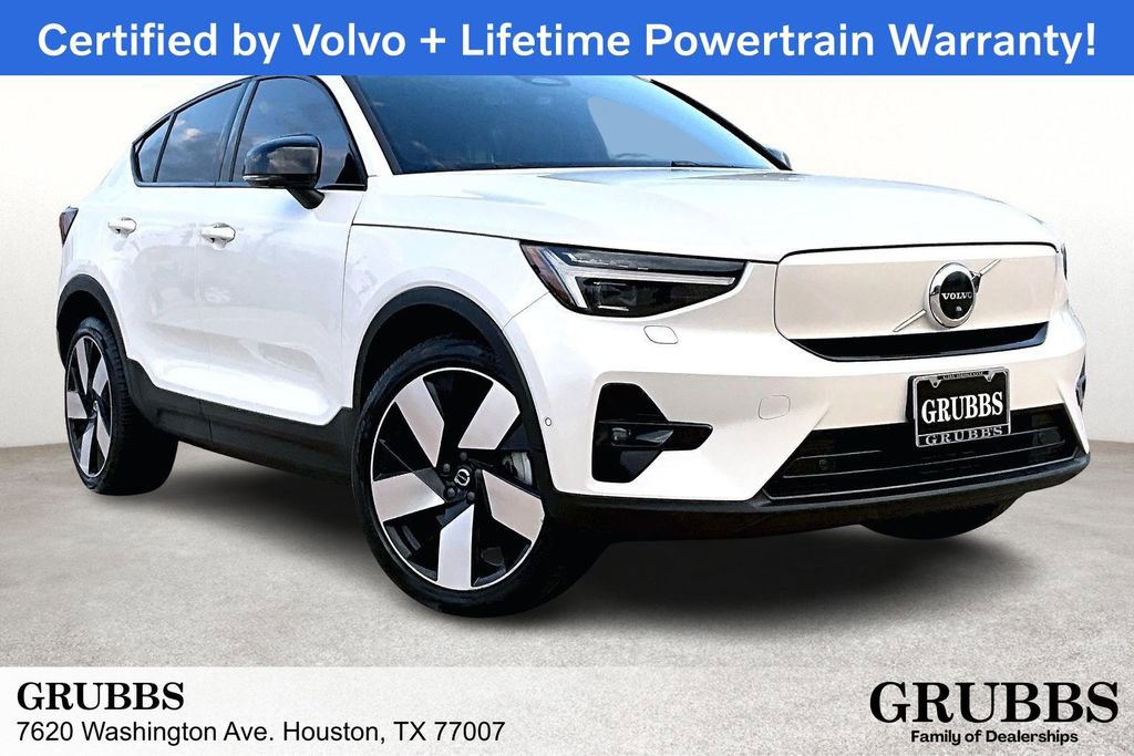 Certified 2023 Volvo C40 P8 Recharge Ultimate w/ Protection Package Premier