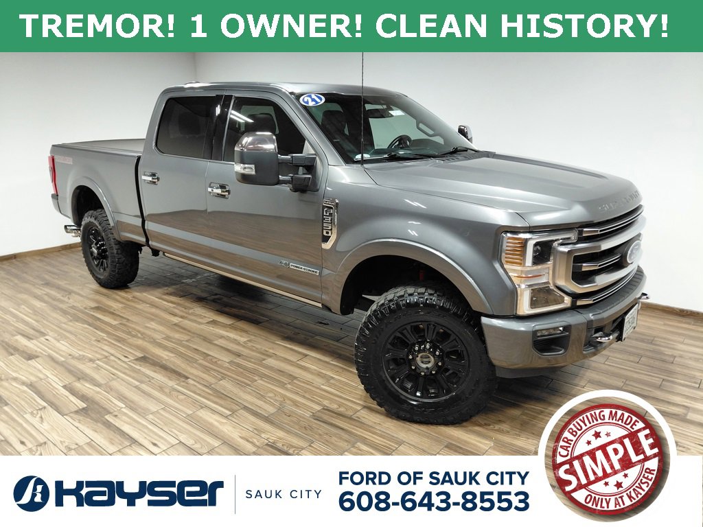 Used 2021 Ford F350 Platinum w/ Tremor Off-Road Package