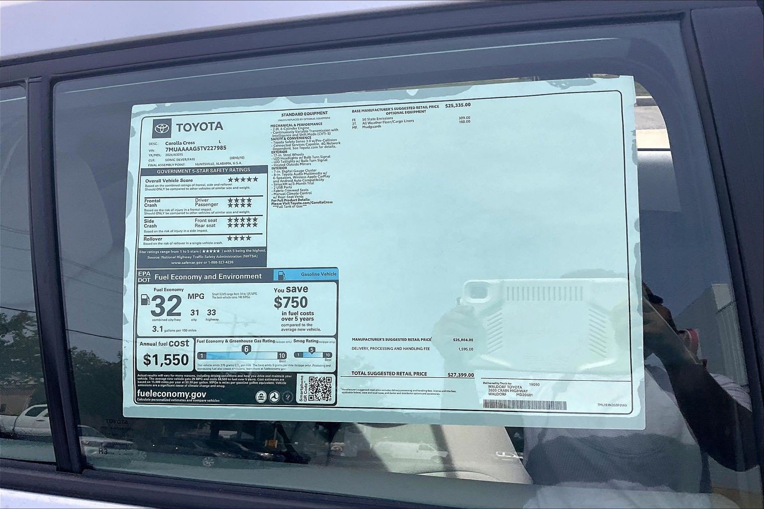 New 2026 Toyota Corolla Cross L FWD image 18