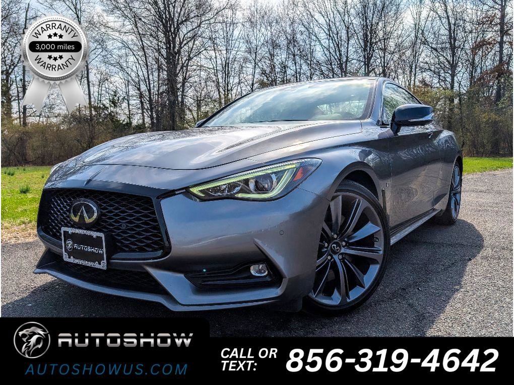 Used 2022 INFINITI Q60 Red Sport 400 image 1