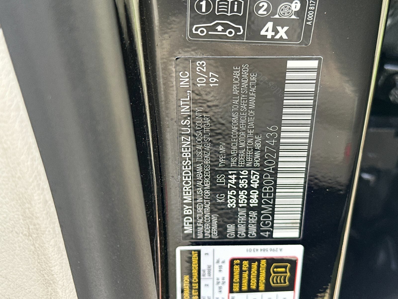 Used 2023 Mercedes-Benz EQS 450+ 4MATIC SUV image 44