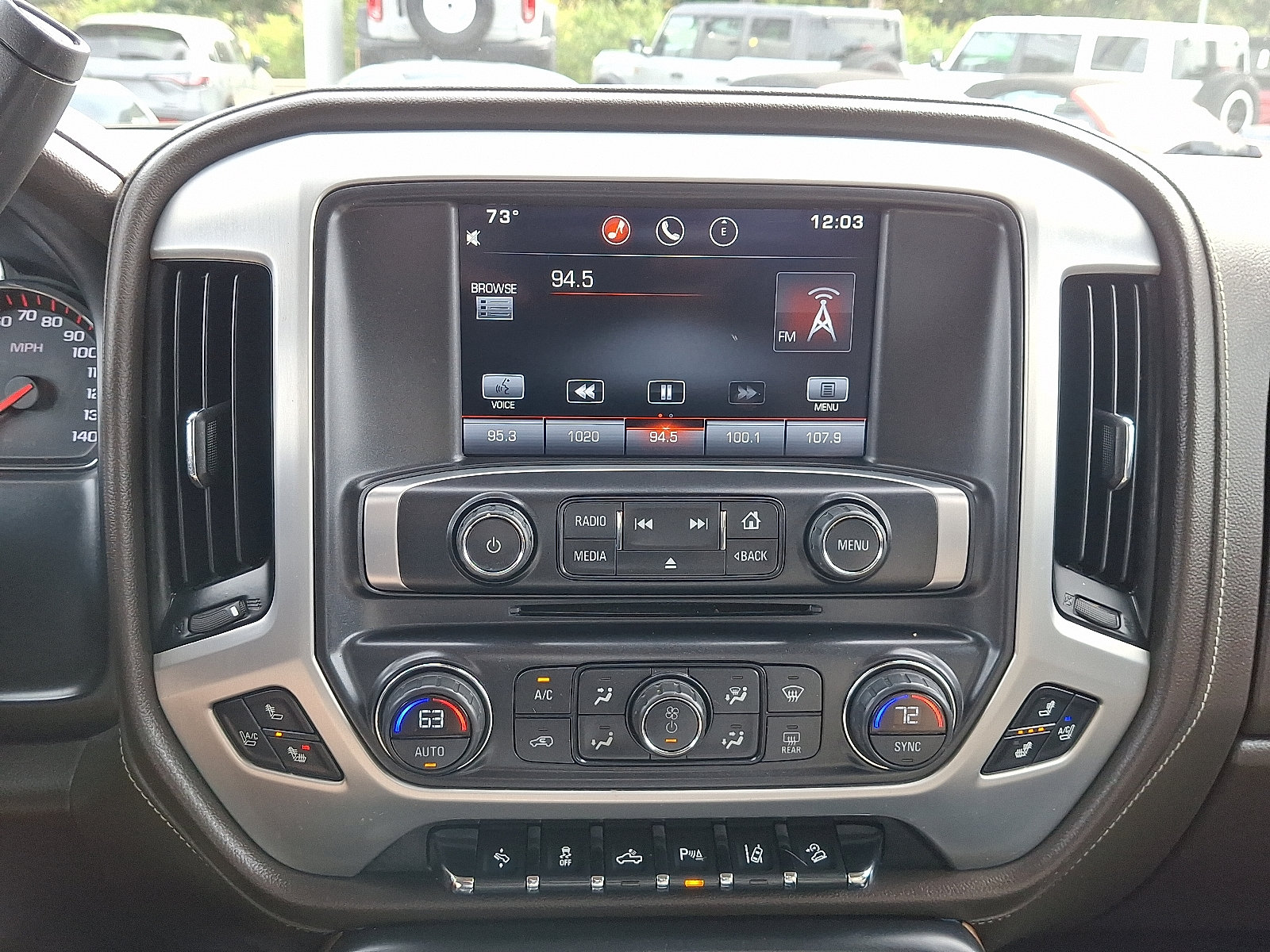 Used 2015 GMC Sierra 1500 SLT w/ SLT Crew Cab Value Package AWD/4WD image 16