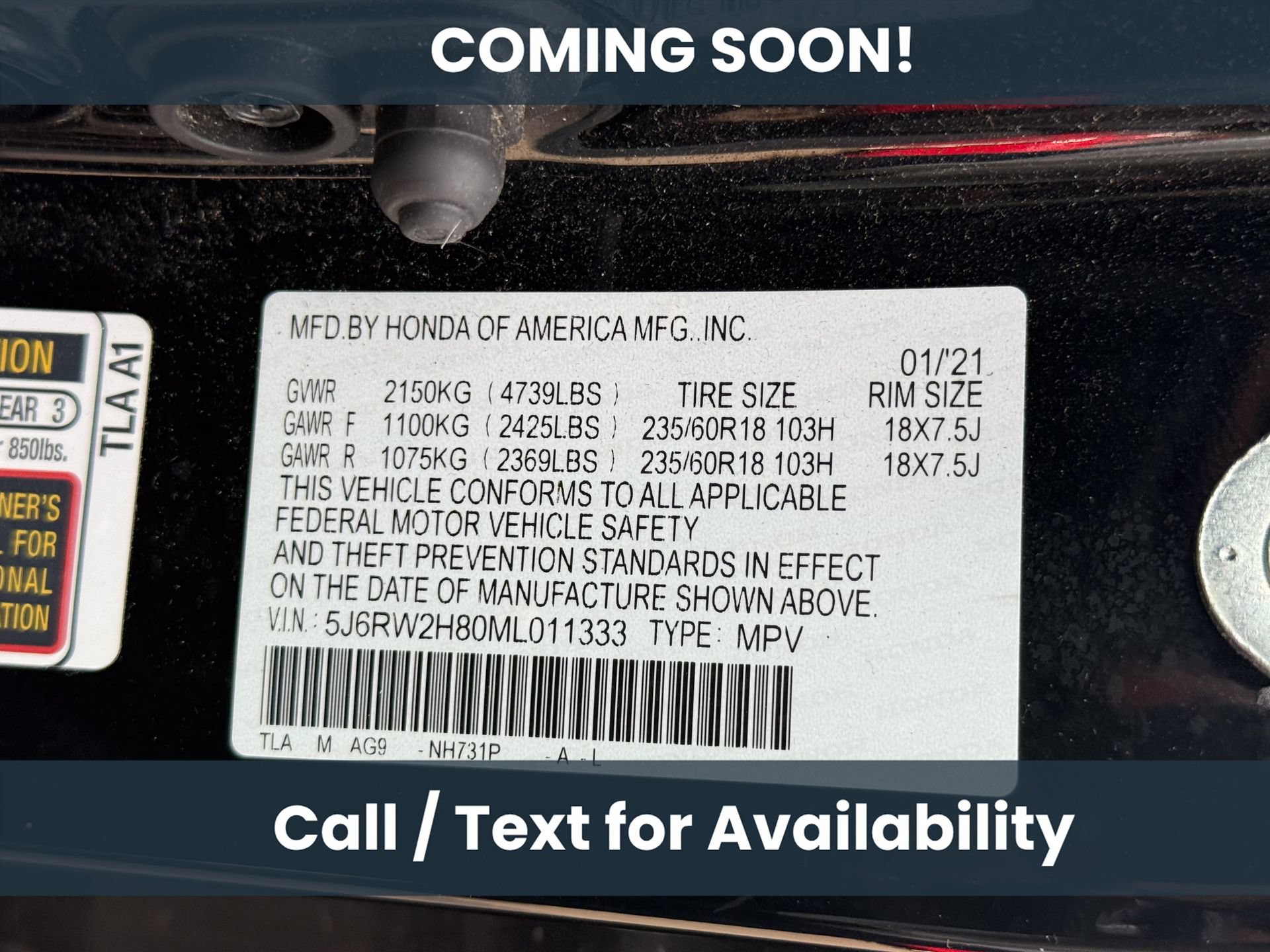 Used 2021 Honda CR-V EX-L image 12