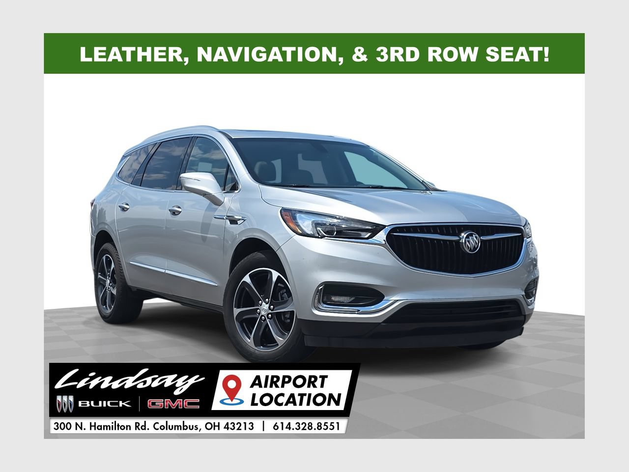 Certified 2020 Buick Enclave Essence w/ Sound and Sites Package AWD/4WD image 1