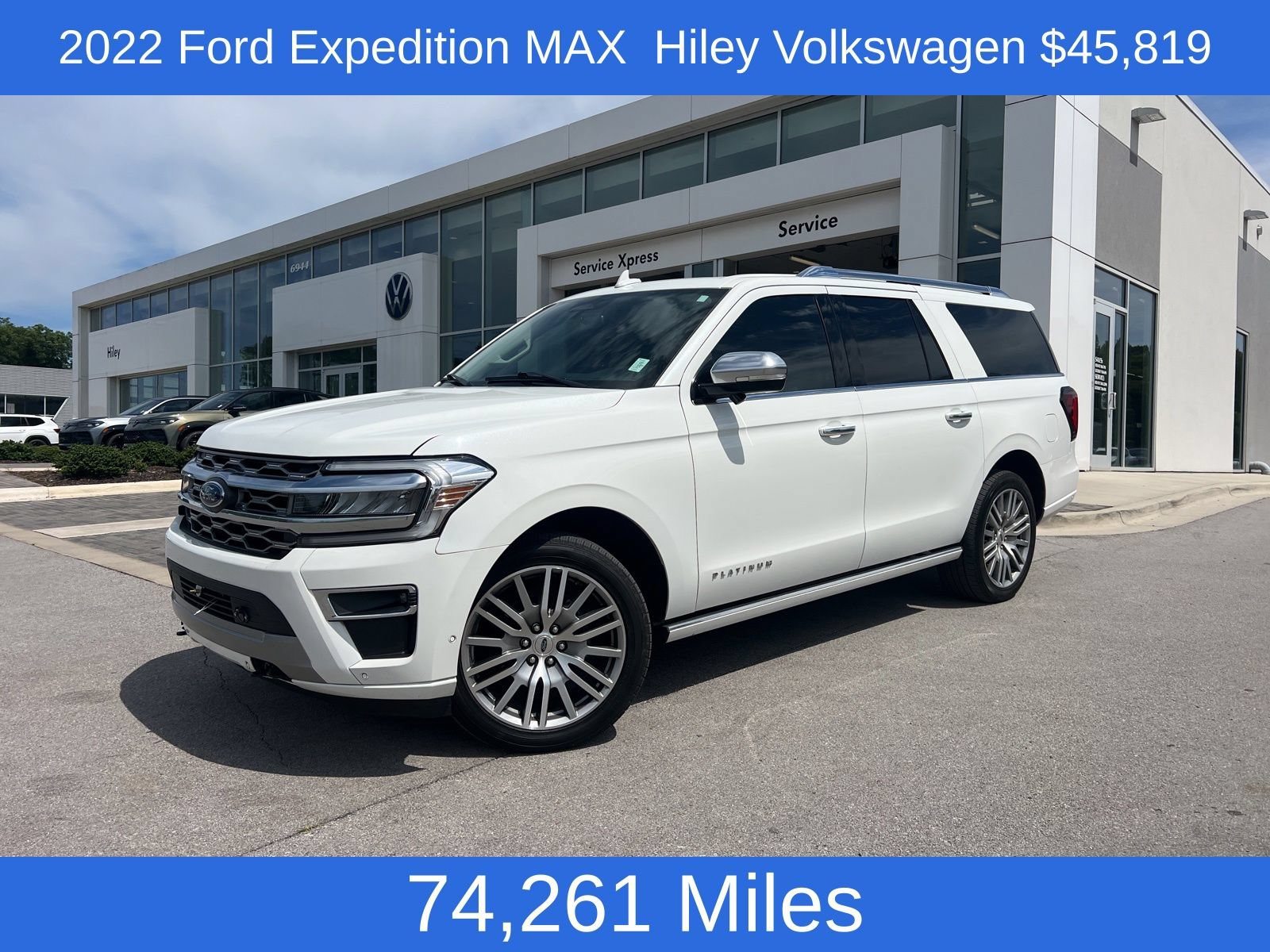 Used 2022 Ford Expedition Max Platinum AWD/4WD image 1