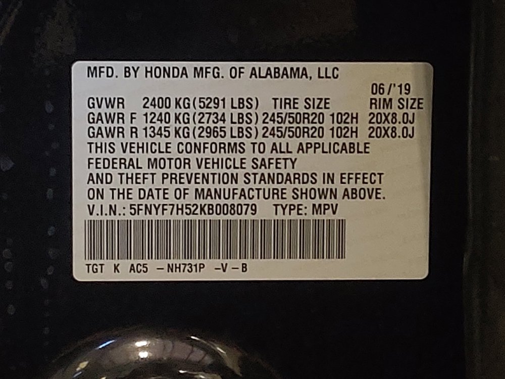 Used 2019 Honda Passport EX-L image 33
