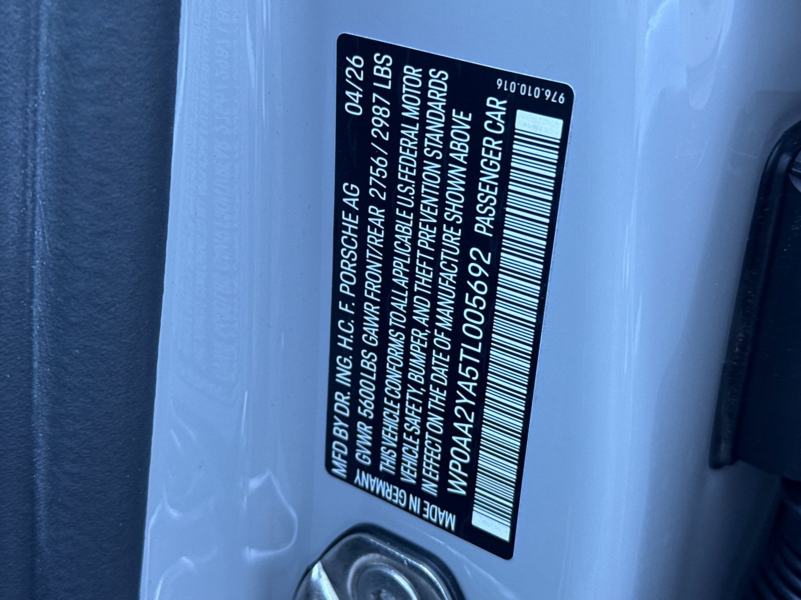 New 2026 Porsche Panamera 4 AWD/4WD image 27