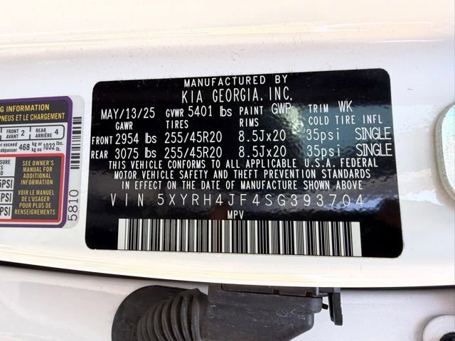 Used 2025 Kia Sorento EX image 23