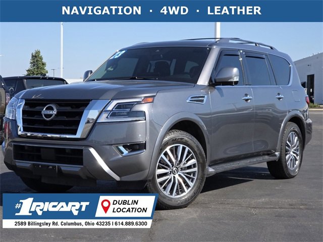 Used 2023 Nissan Armada SL w/ Captain's Chairs Package
