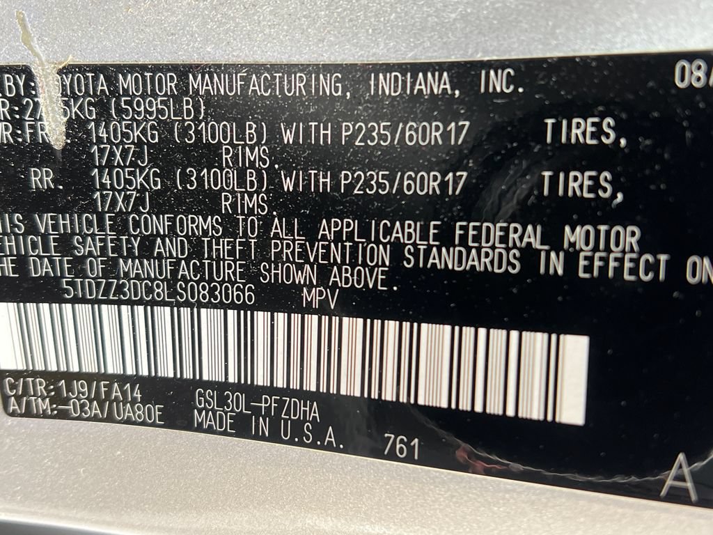 Used 2020 Toyota Sienna L FWD image 31
