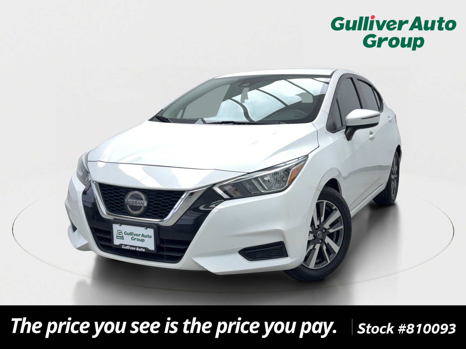 Used 2020 Nissan Versa SV