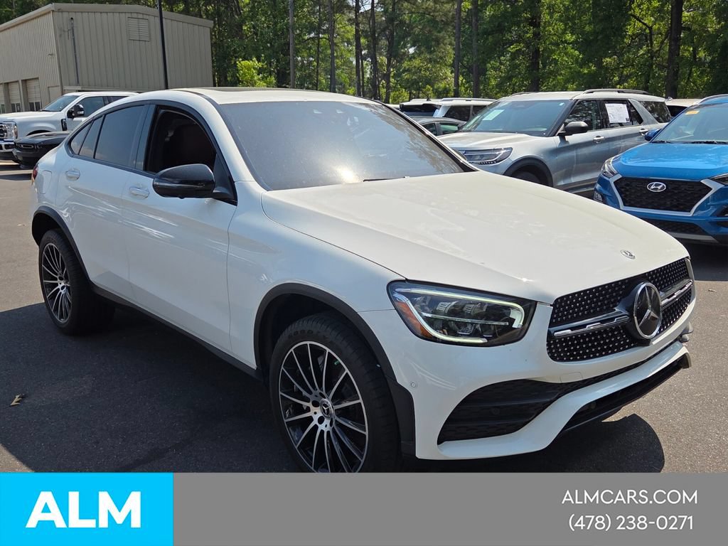 Used 2022 Mercedes-Benz GLC 300 4MATIC Coupe w/ AMG Line image 8