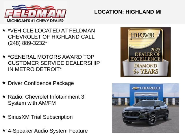 New 2026 Chevrolet Trax RS FWD image 3