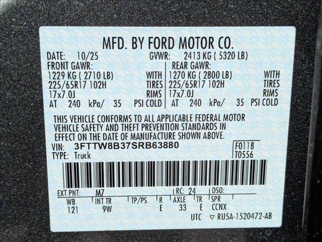 New 2025 Ford Maverick XL w/ Equipment Group 101A image 17