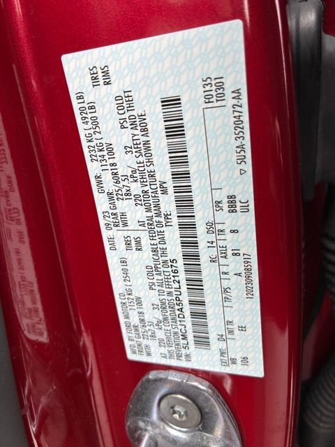 Used 2023 Lincoln Corsair Standard image 26