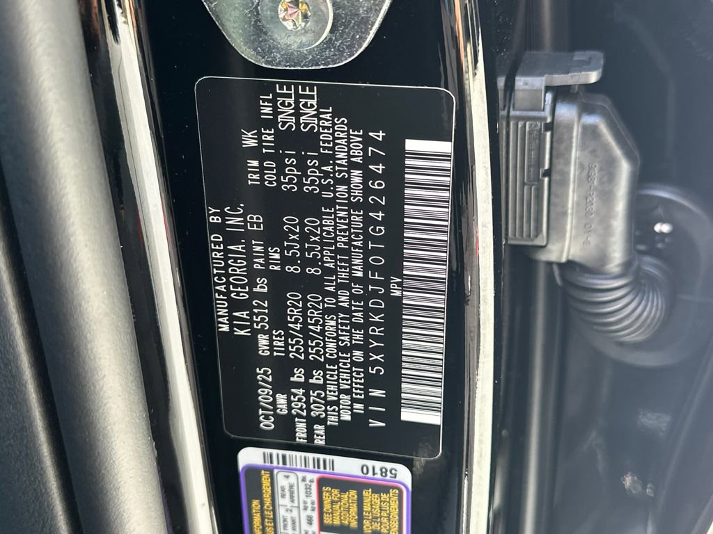 New 2026 Kia Sorento SX Prestige image 30