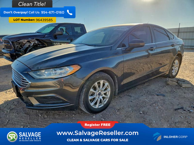 Used 2018 Ford Fusion S FWD image 1