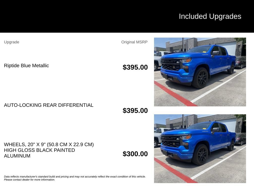 Used 2025 Chevrolet Silverado 1500 Custom RWD image 5