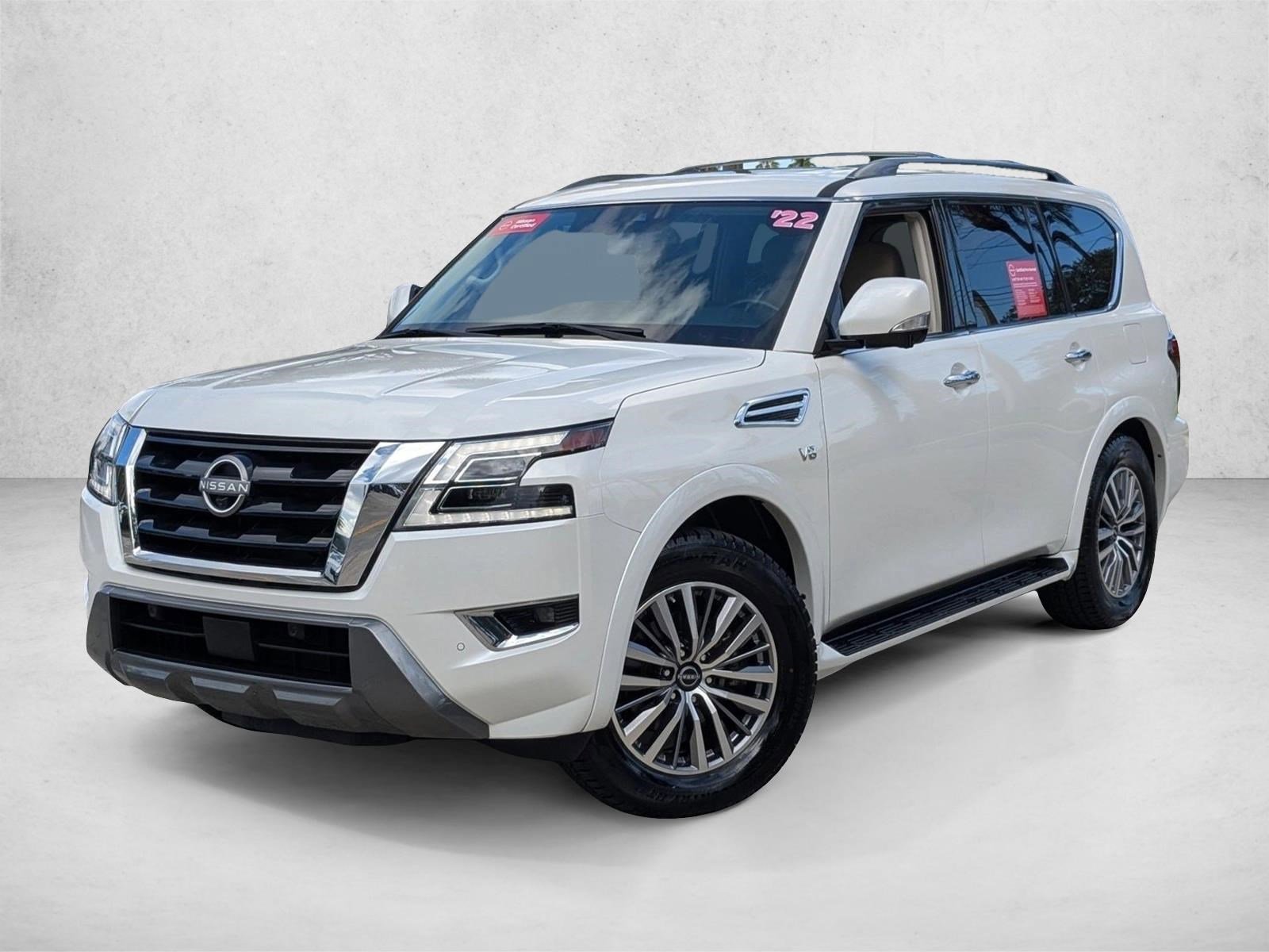 Certified 2022 Nissan Armada SL w/ Captain's Chairs Package AWD/4WD image 1