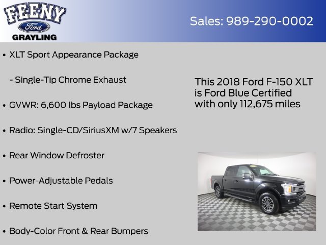Used 2018 Ford F150 XLT w/ Equipment Group 302A Luxury AWD/4WD image 21