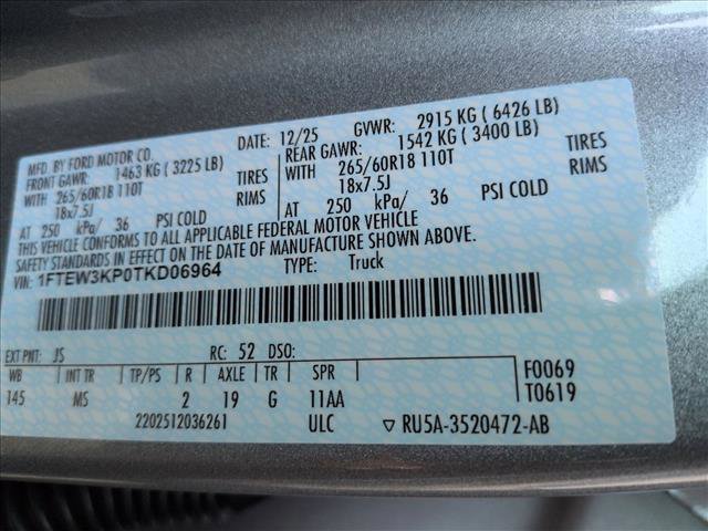 New 2026 Ford F150 XLT w/ Equipment Group 301A Standard image 16