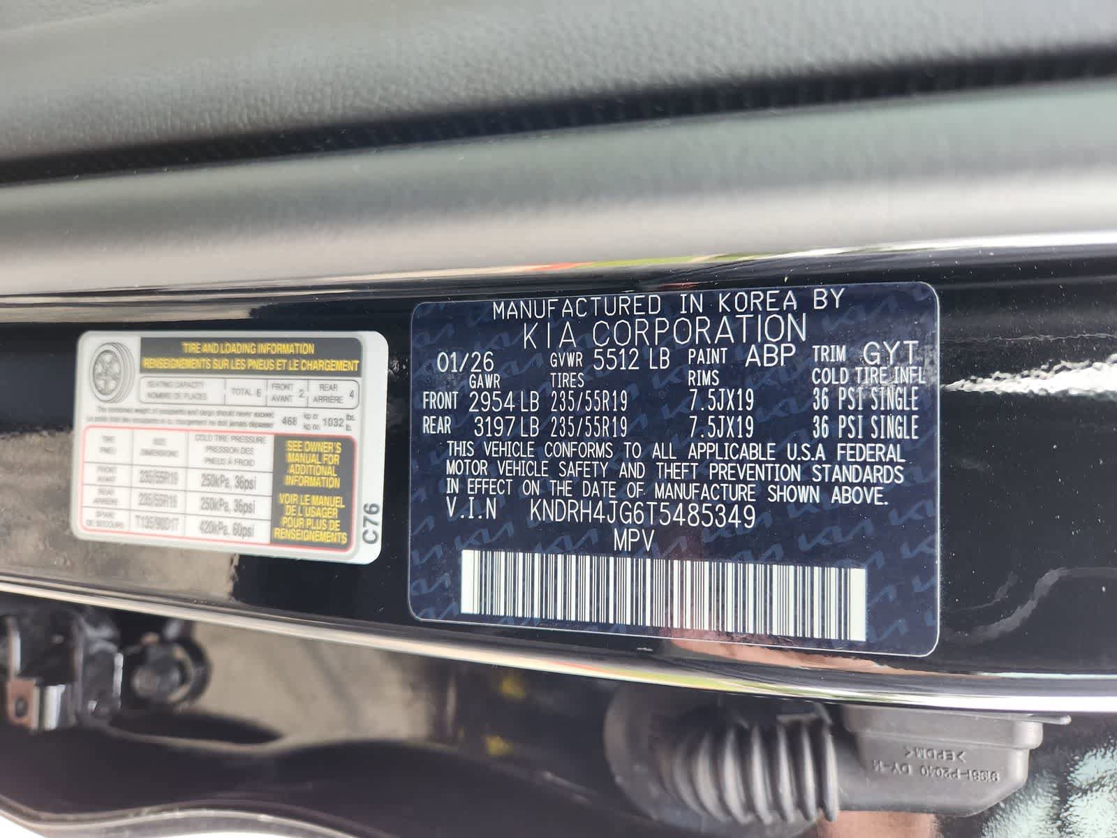 New 2026 Kia Sorento EX w/ EX Premium Package FWD image 25