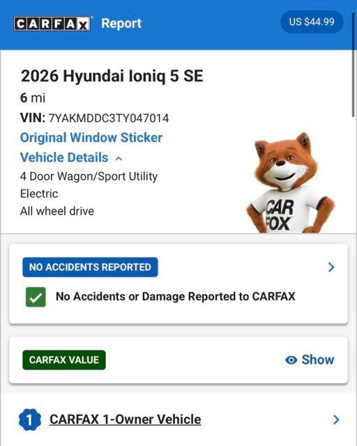 Used 2026 Hyundai Ioniq 5 SE image 3
