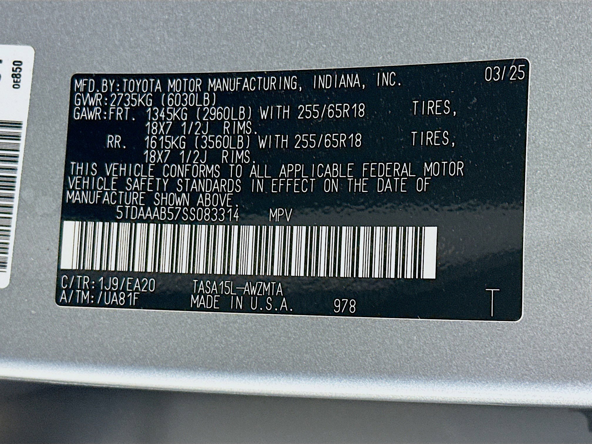 Used 2025 Toyota Grand Highlander AWD image 12