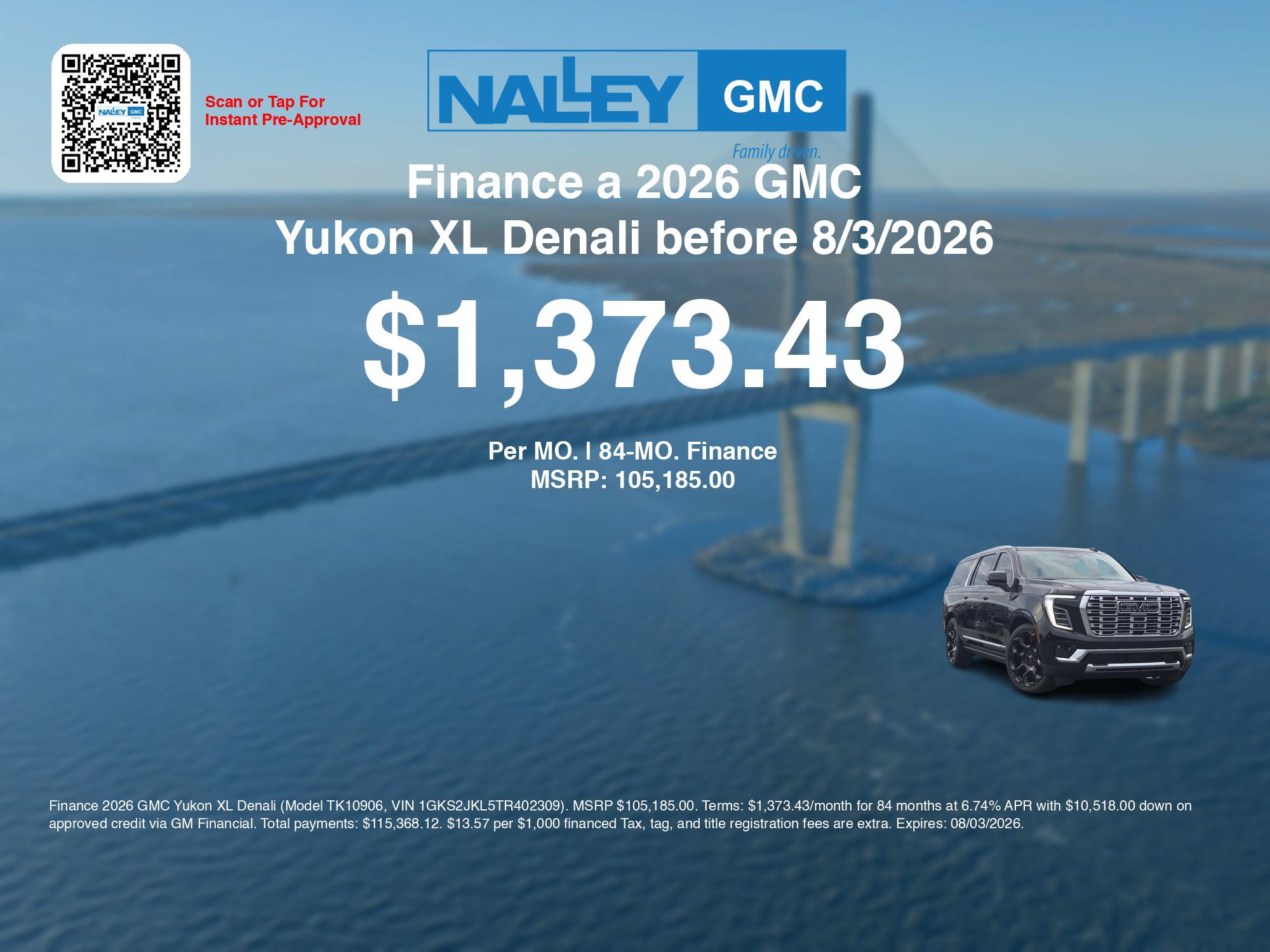 New 2026 GMC Yukon XL Denali w/ Denali Reserve Package AWD/4WD image 7