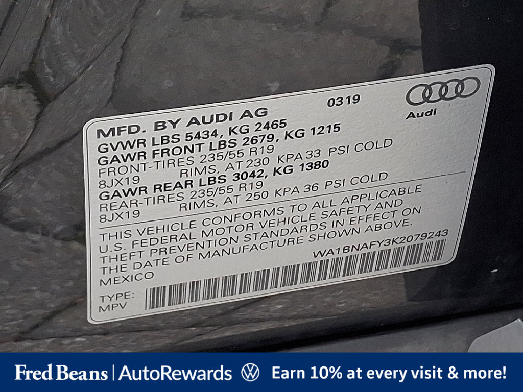 Used 2019 Audi Q5 Premium Plus w/ Premium Plus Package AWD/4WD image 33