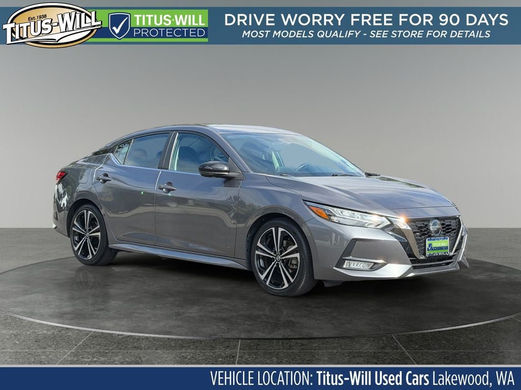 Used 2021 Nissan Sentra SR FWD image 1
