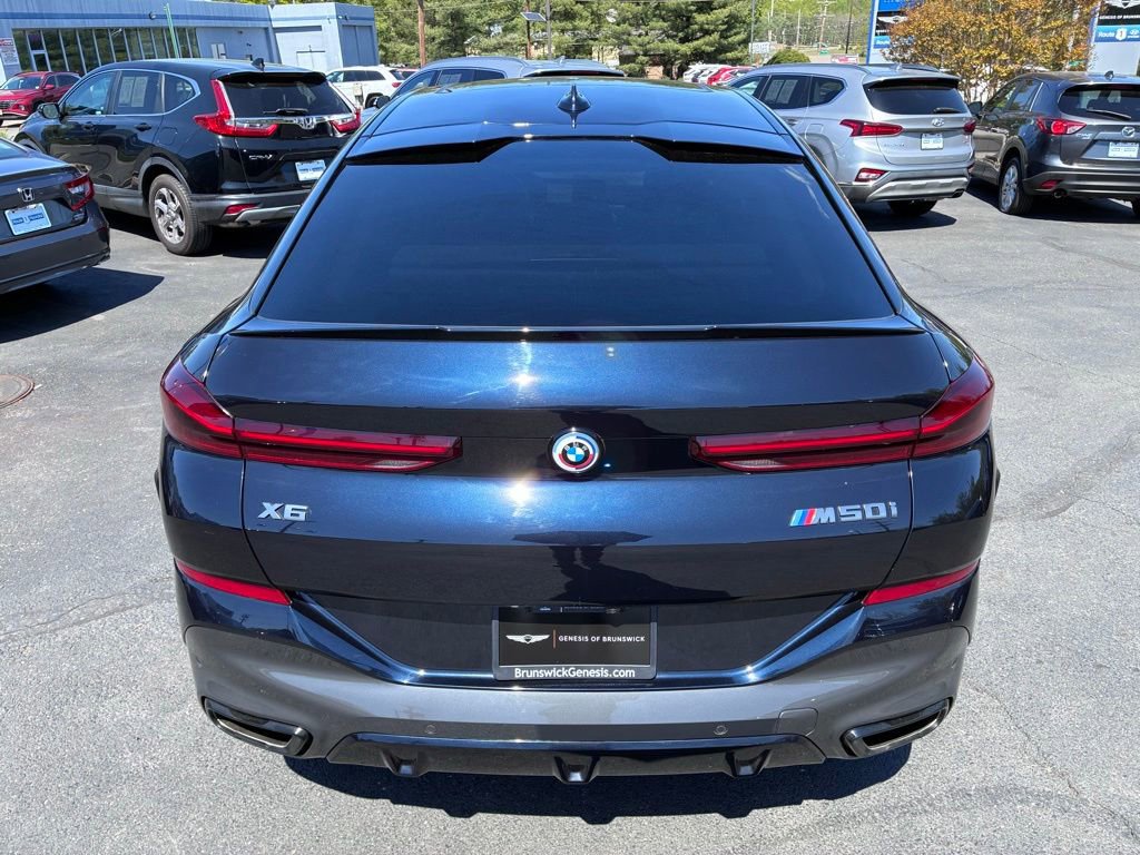 Used 2023 BMW X6 M50i w/ Executive Package AWD/4WD image 62