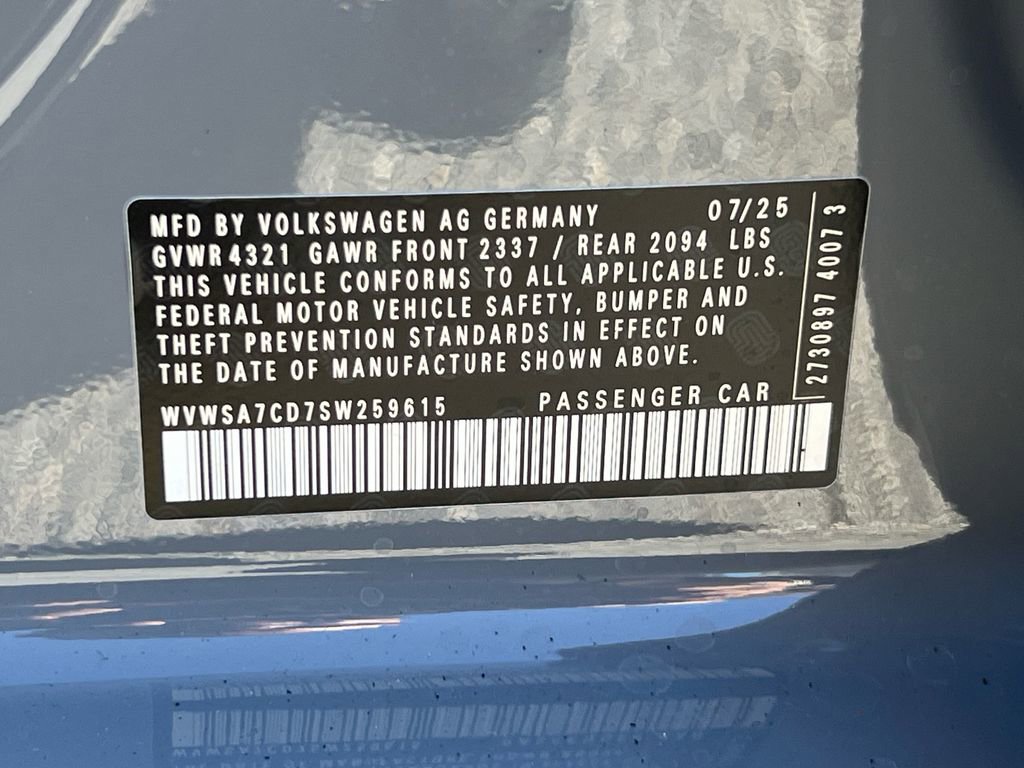 New 2025 Volkswagen GTI SE image 31