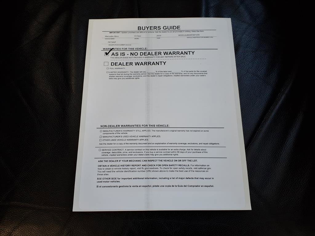 Used 2019 Mercedes-Benz E 450 4MATIC Coupe image 38