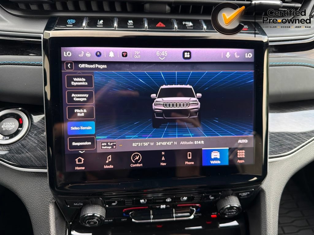 Certified 2022 Jeep Grand Cherokee Trailhawk w/ Advanced Protech Group II AWD/4WD image 98