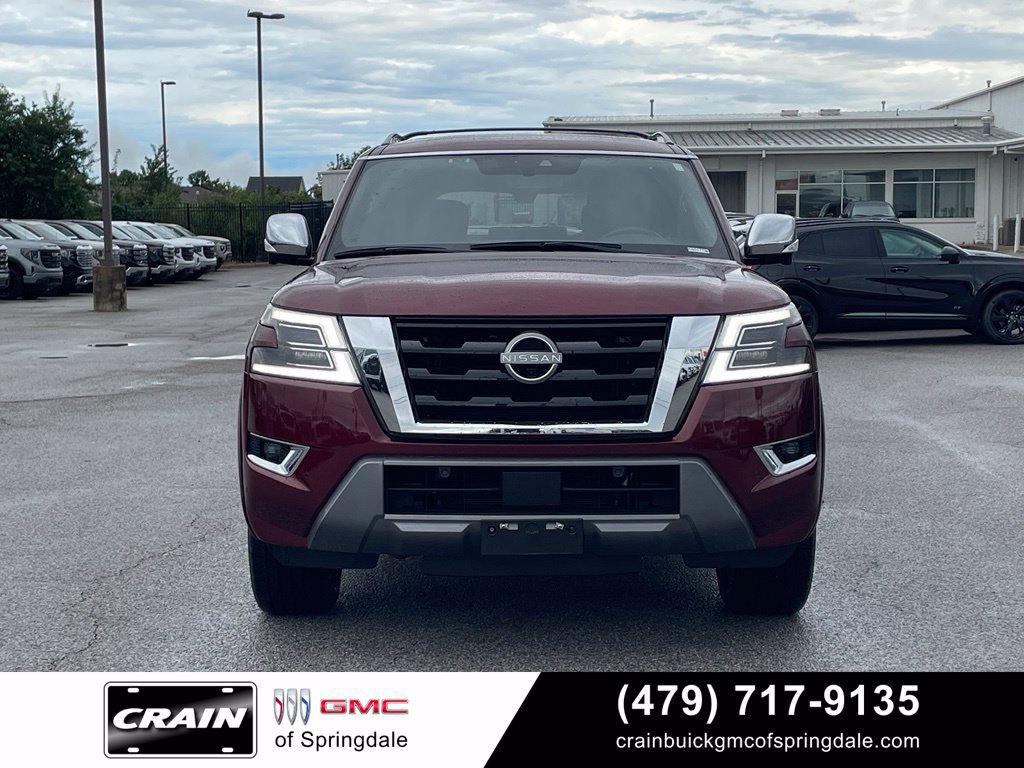 Used 2023 Nissan Armada Platinum w/ Captain's Chairs Package AWD/4WD image 2